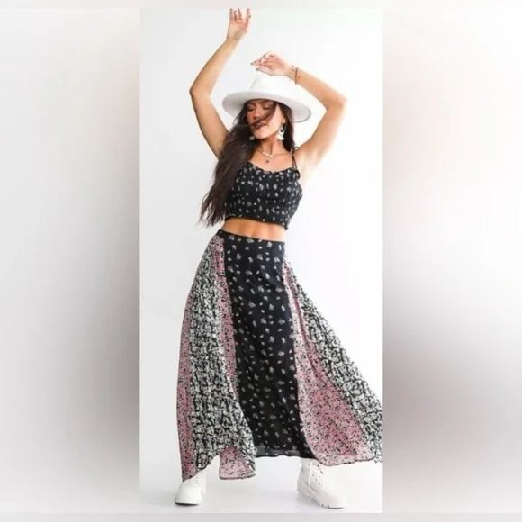 SOLD - NWOT FREE PEOPLE Kaia Set Black Large - Picture 4 of 13